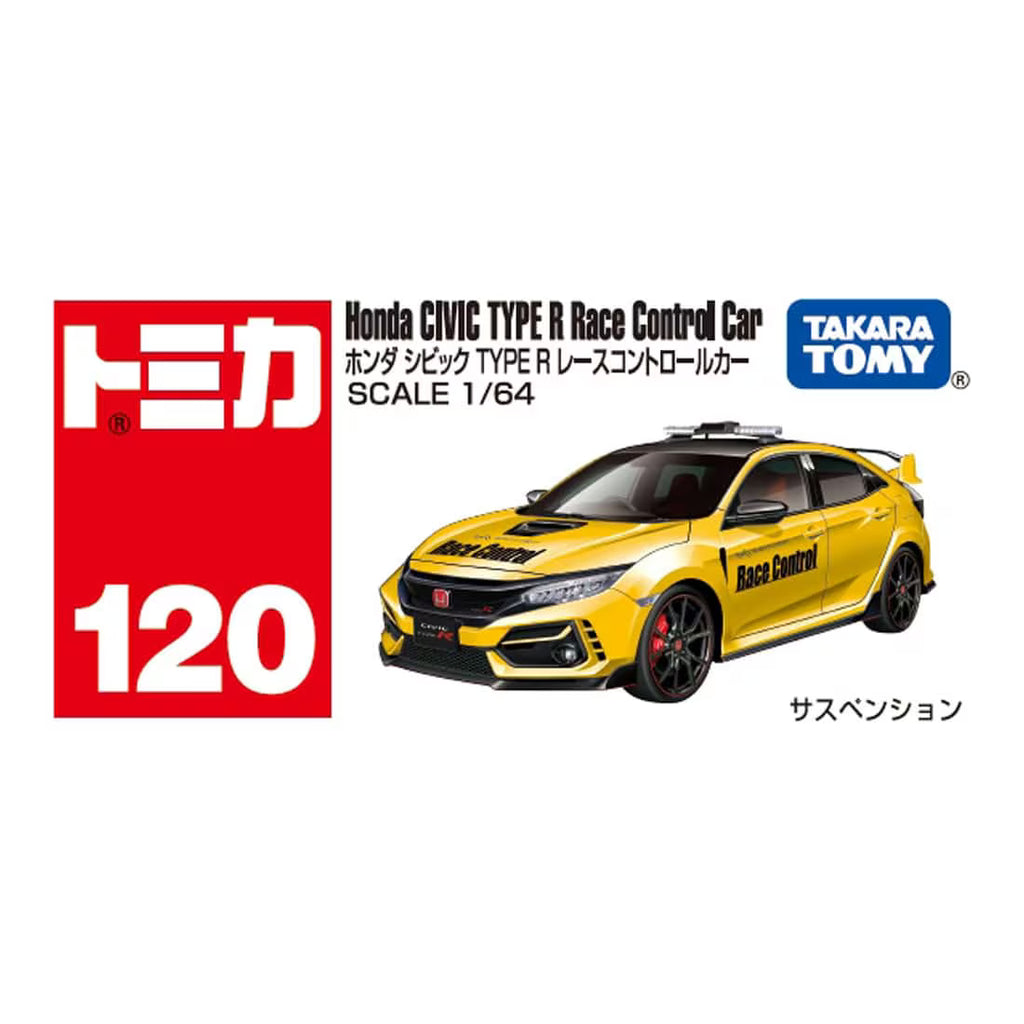 TOMICA - No.120 Honda Civic Type R Auto de Control de Carrera