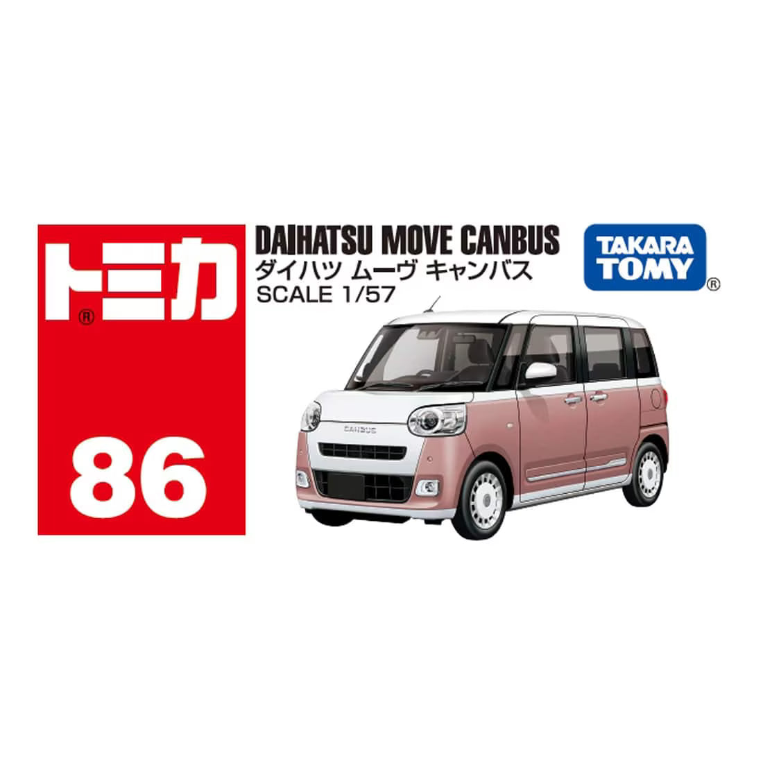 TOMICA - No.86 Daihatsu Move Canbus