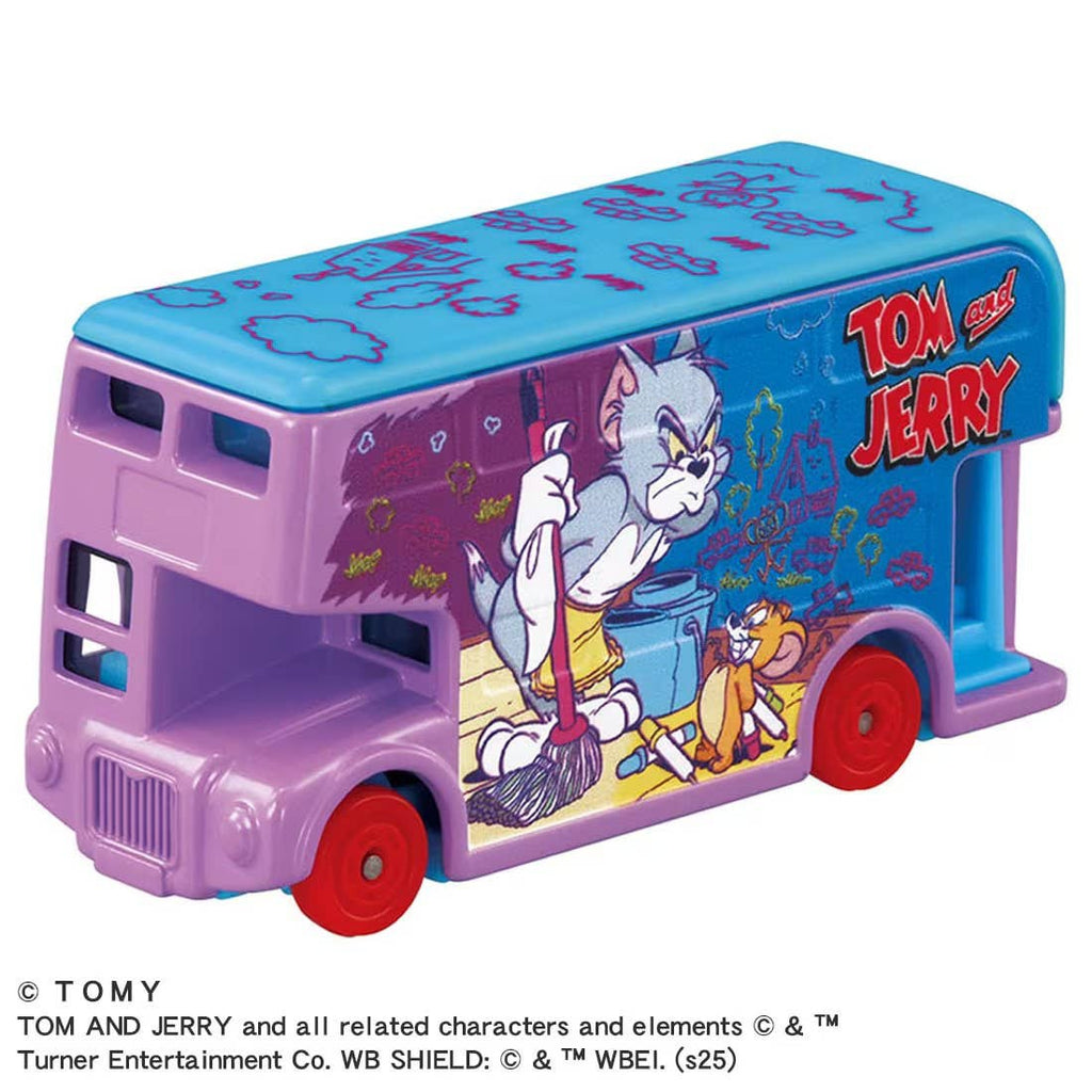 Dream TOMICA - SP Tom y Jerry Bus Decorado (Morado) - Tomica Costa Rica Collectors Club