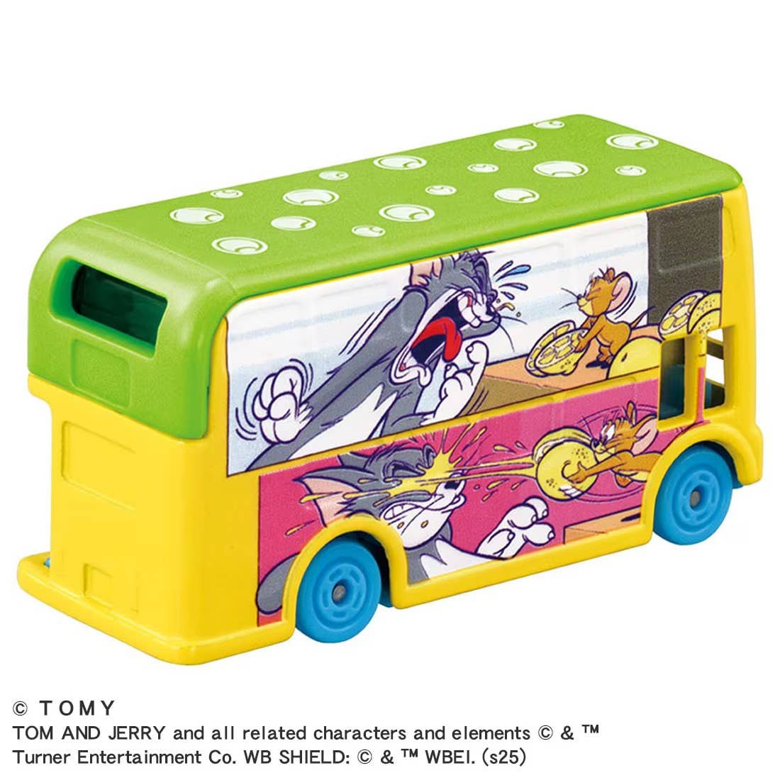 Dream TOMICA - SP Tom y Jerry Bus Decorado (Amarillo) - Tomica Costa Rica Collectors Club