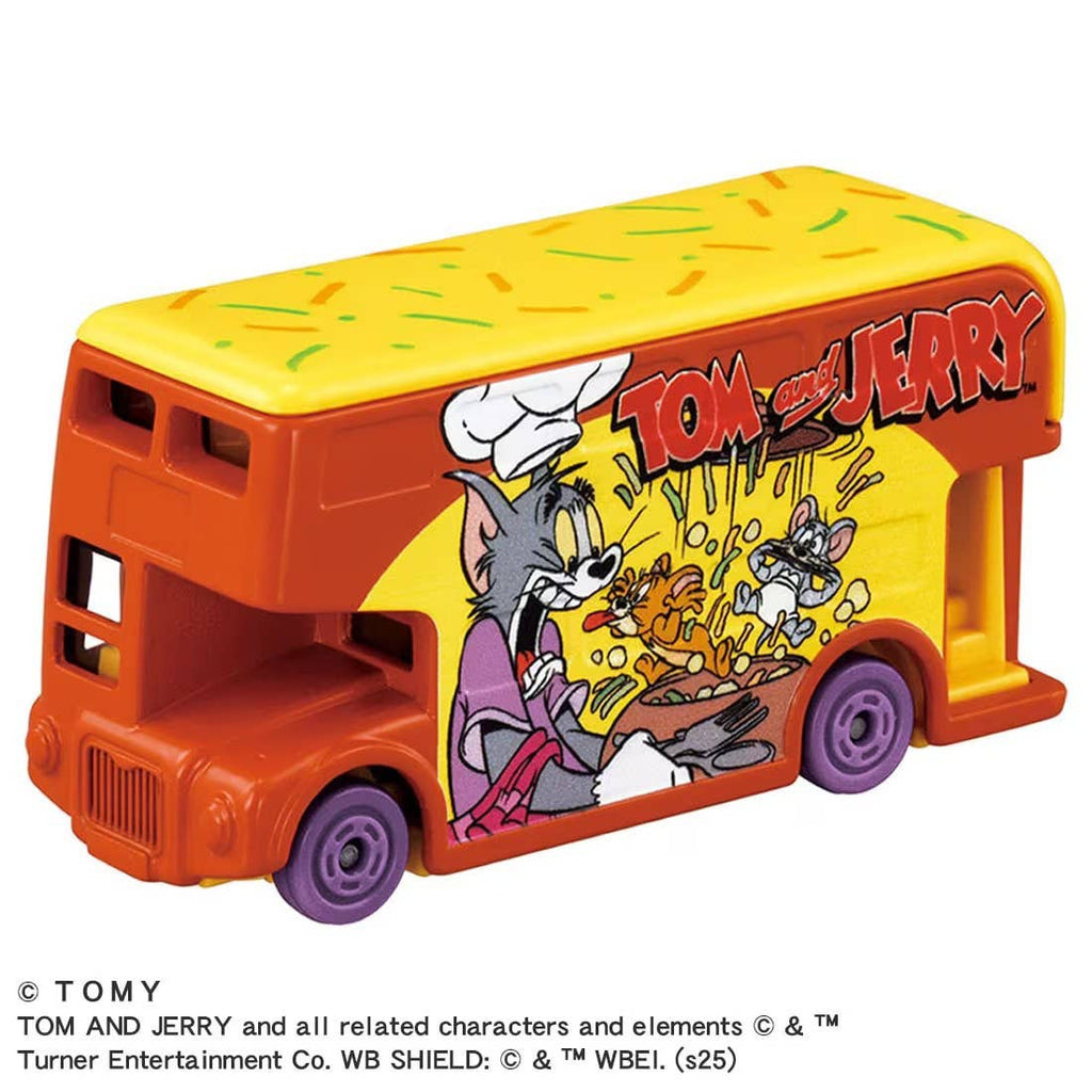 Dream TOMICA - SP Tom y Jerry Bus Decorado (Naranja) - Tomica Costa Rica Collectors Club