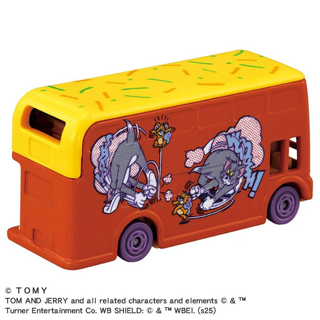 Dream TOMICA - SP Tom y Jerry Bus Decorado (Naranja) - Tomica Costa Rica Collectors Club