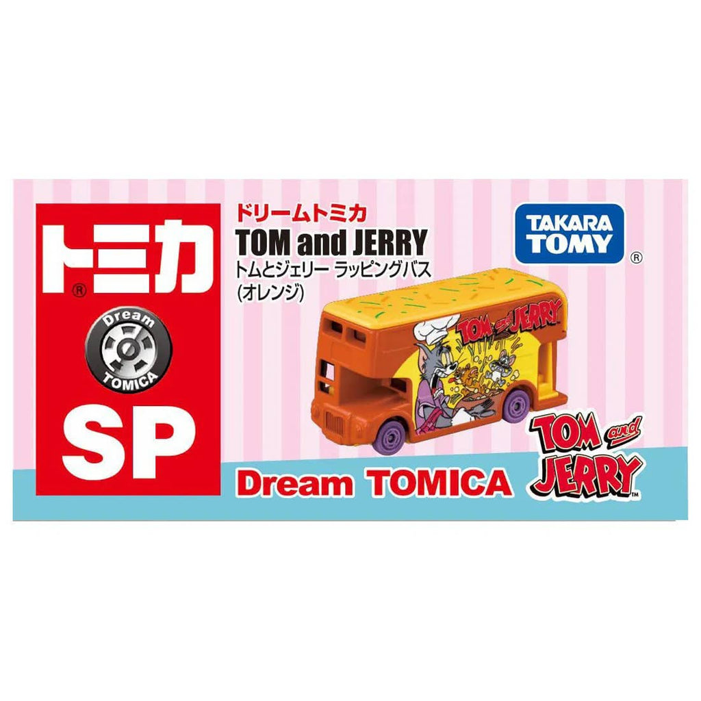 Dream TOMICA - SP Tom y Jerry Bus Decorado (Naranja) - Tomica Costa Rica Collectors Club