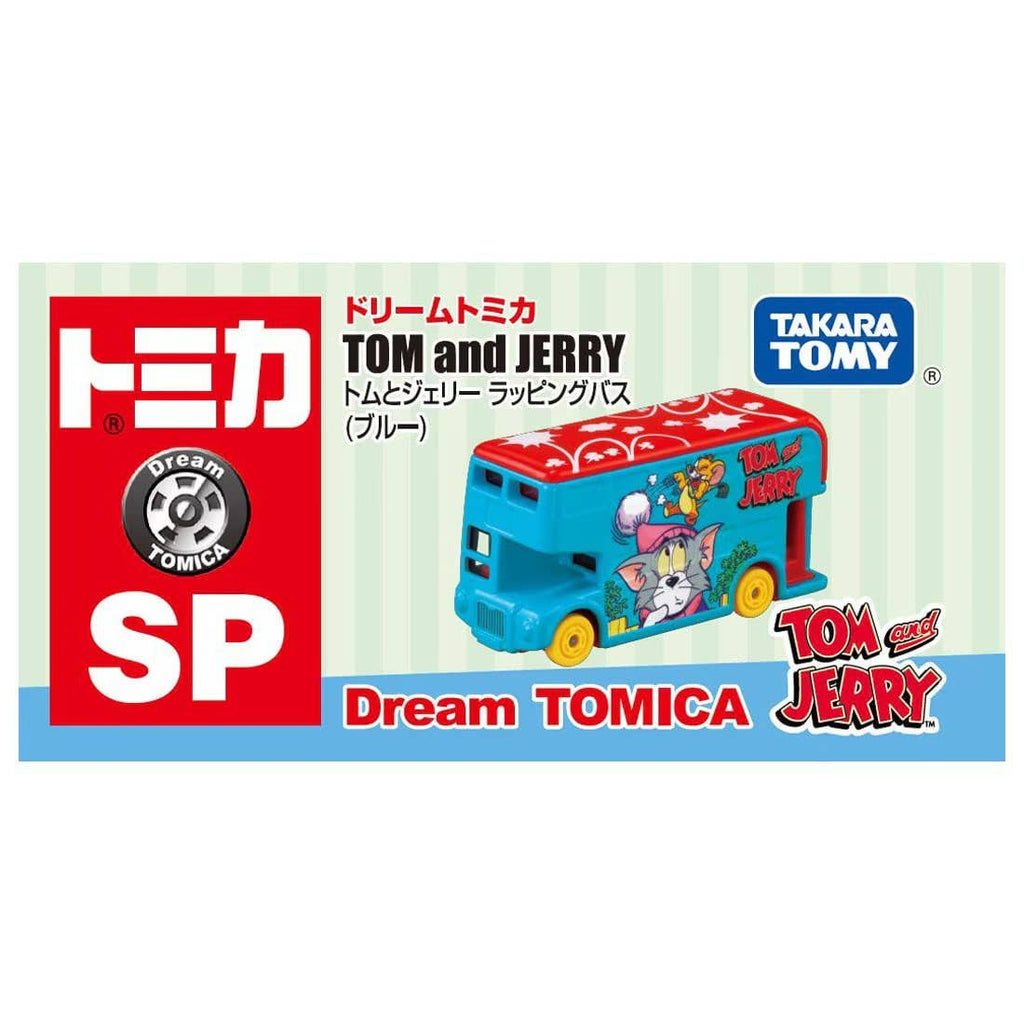 Dream TOMICA - SP Tom y Jerry Bus Decorado (Azul) - Tomica Costa Rica Collectors Club