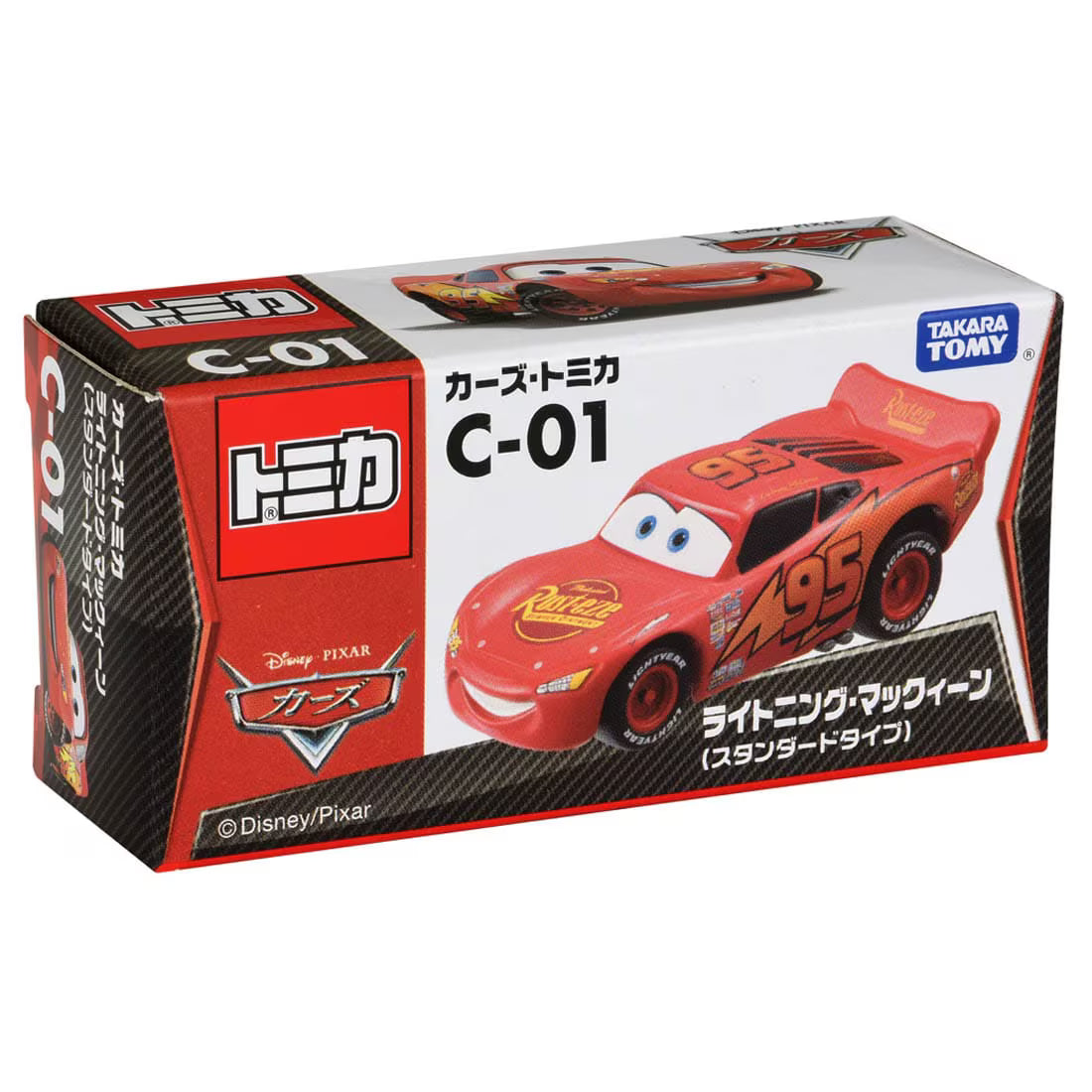 Cars TOMICA - C-01 Rayo McQueen Versión Estándar - Tomica Costa Rica Collectors Club