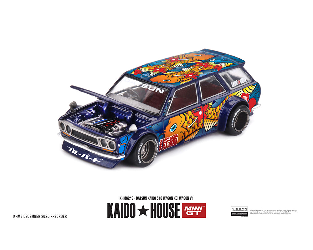 [JUNIO] KAIDO ★ HOUSE - Datsun KAIDO 510 Wagon Koi Wagon V1 - Tomica Costa Rica Collectors Club
