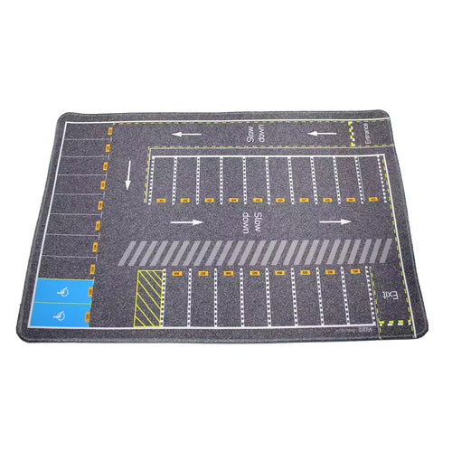 Alfombra / Mouse Pad - Parqueo para carros escala 1:64 - Tomica Costa Rica Collectors Club