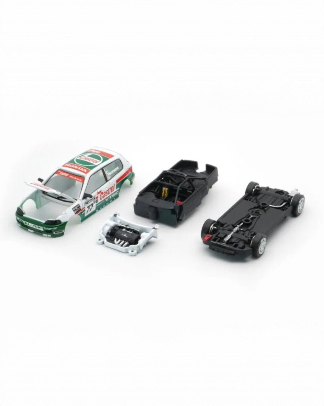 BM Creations - Honda Civic EG6 Castrol 77 National Saloon Car Cup 1993 [EDICIÓN LIMITADA] - Tomica Costa Rica Collectors Club