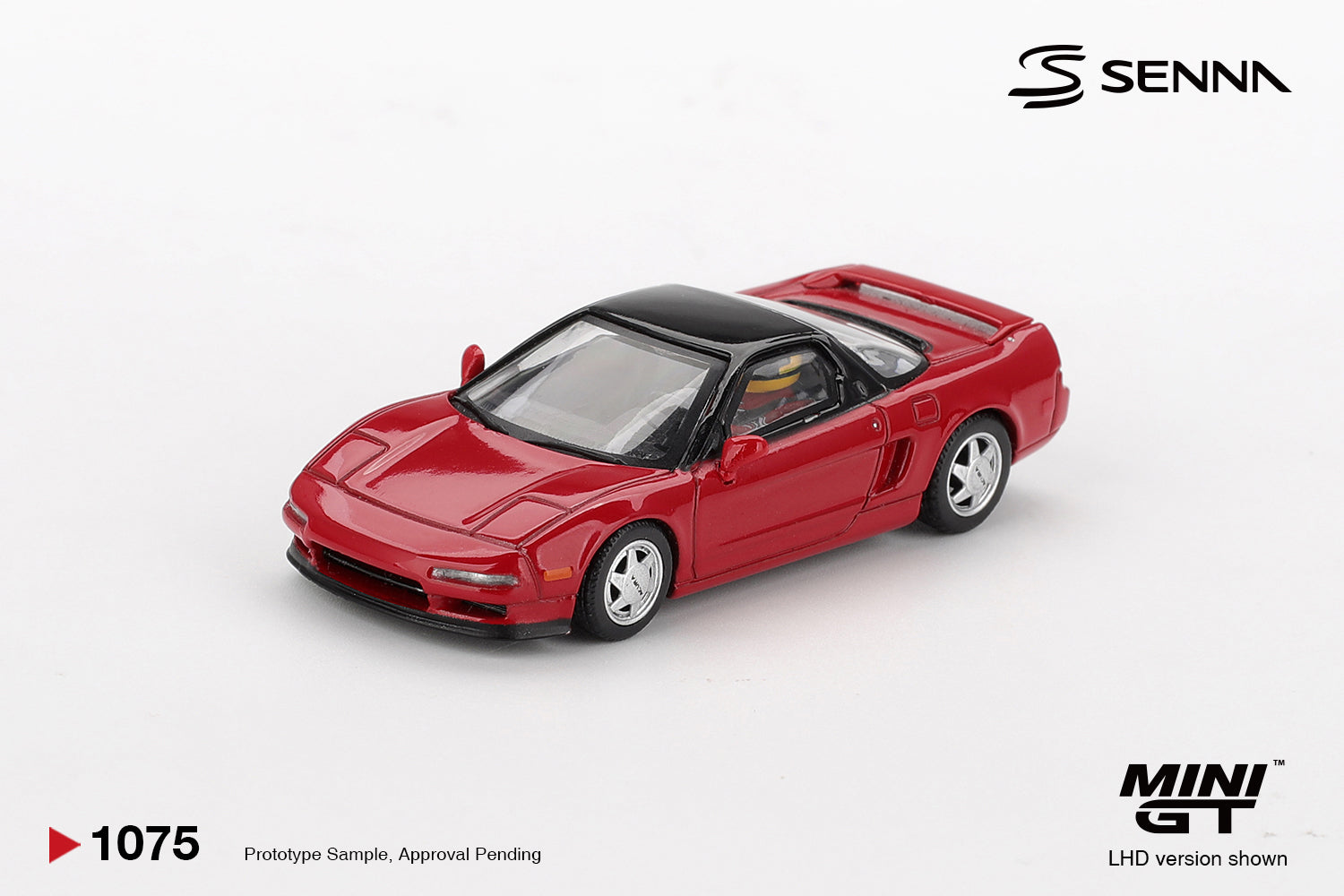 [FEBRERO 2026] MINI GT - Honda NS-X Prototipo Midship Sports 1989 Ayrton Senna con Mini Figure