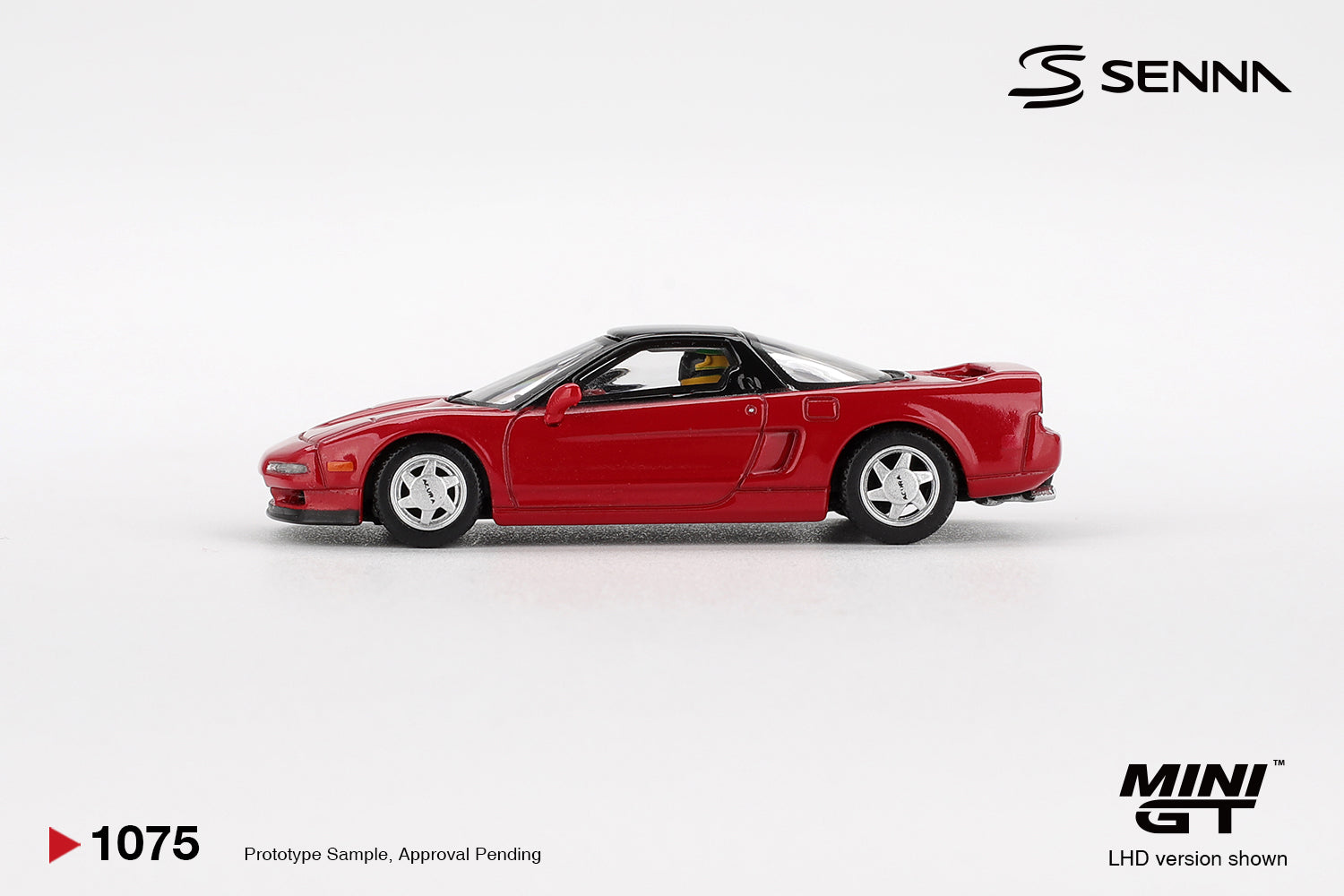 [FEBRERO 2026] MINI GT - Honda NS-X Prototipo Midship Sports 1989 Ayrton Senna con Mini Figure