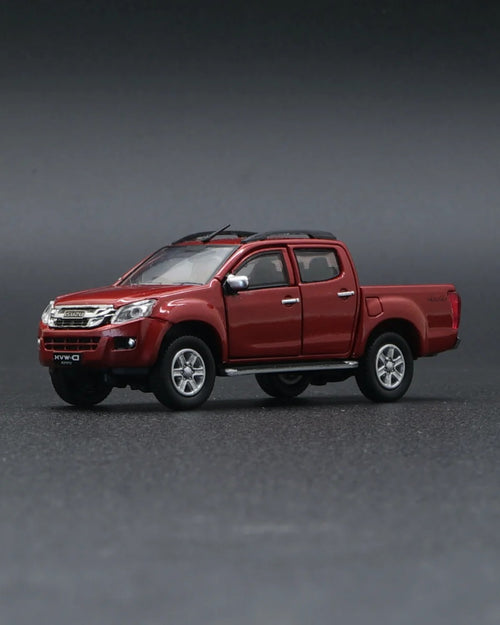 BM Creations - ISUZU D-Max 2016 Naranja con Piezas Intercambiables - Tomica Costa Rica Collectors Club