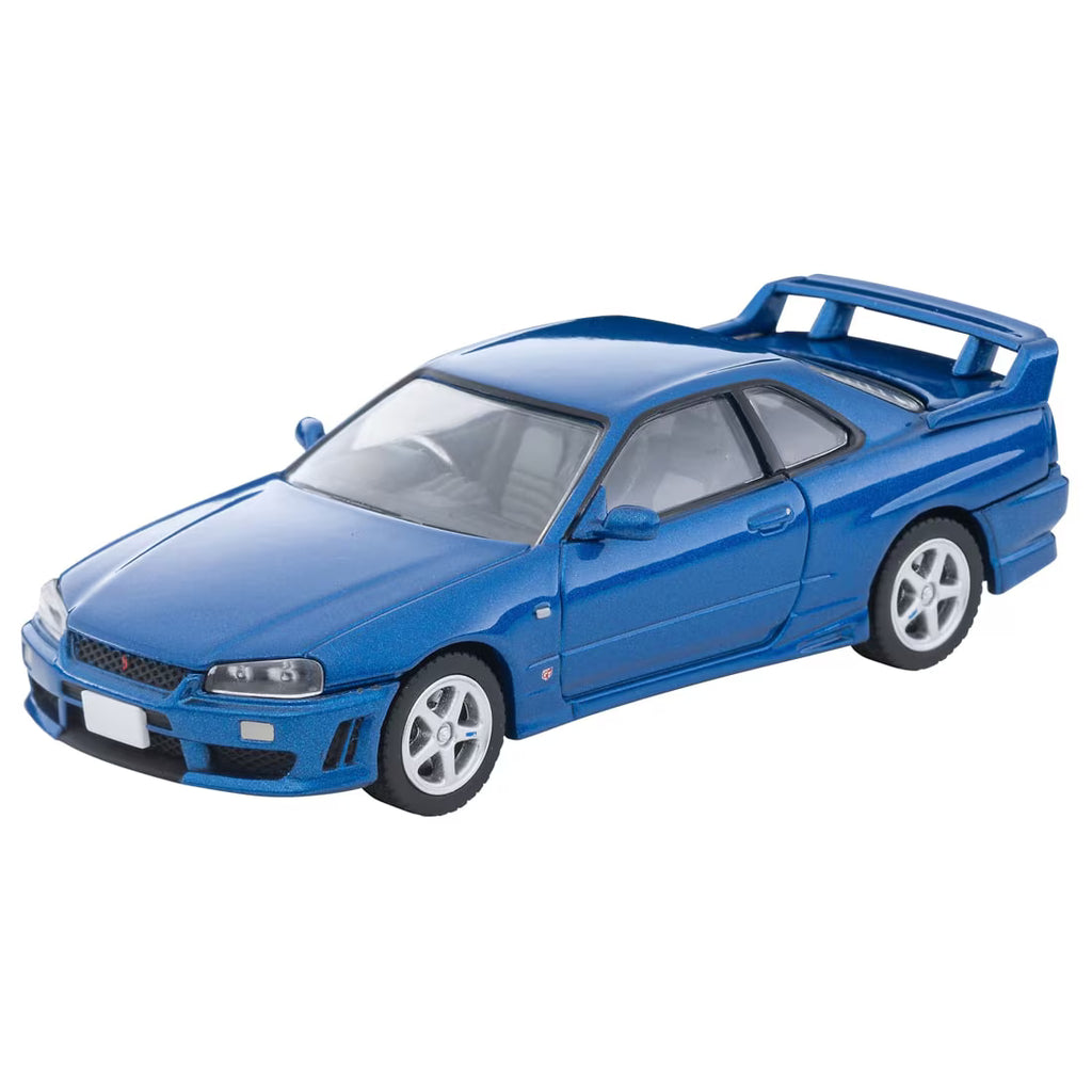 TOMICA Limited Vintage NEO - LV-N353b Nissan Skyline Cupé Deportivo 2 Puertas 25GT TURBO con Accesorios Opcionales (Azul) Modelo 2000 - Tomica Costa Rica Collectors Club