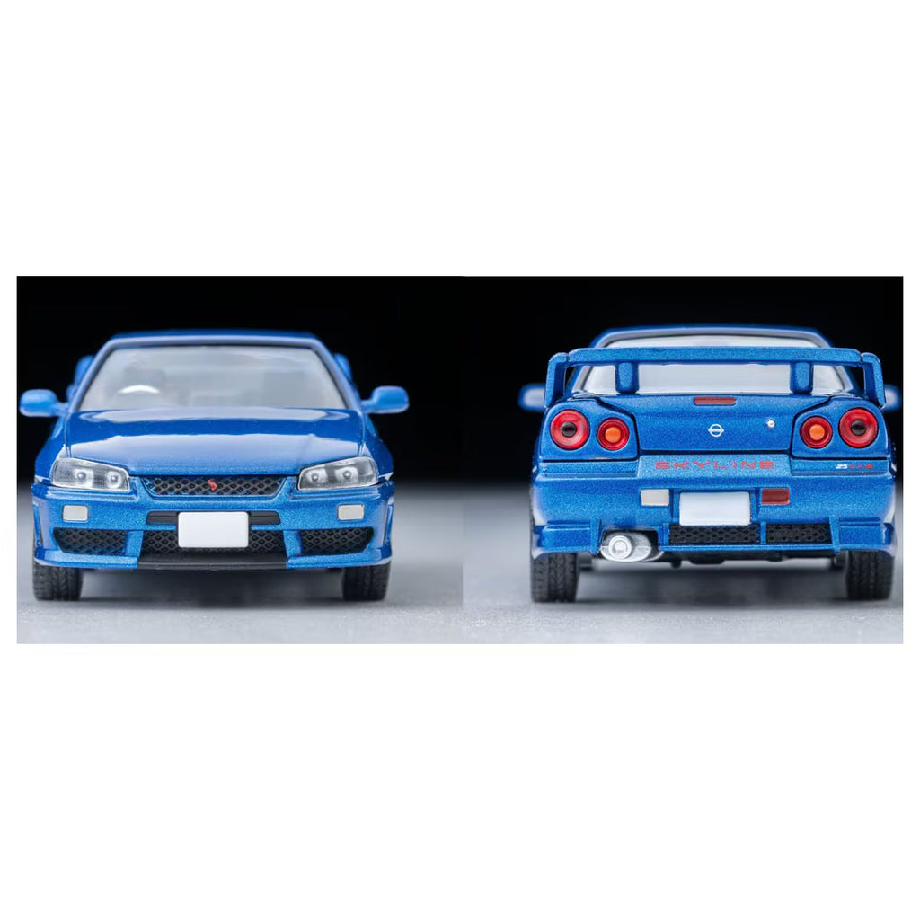 TOMICA Limited Vintage NEO - LV-N353b Nissan Skyline Cupé Deportivo 2 Puertas 25GT TURBO con Accesorios Opcionales (Azul) Modelo 2000 - Tomica Costa Rica Collectors Club