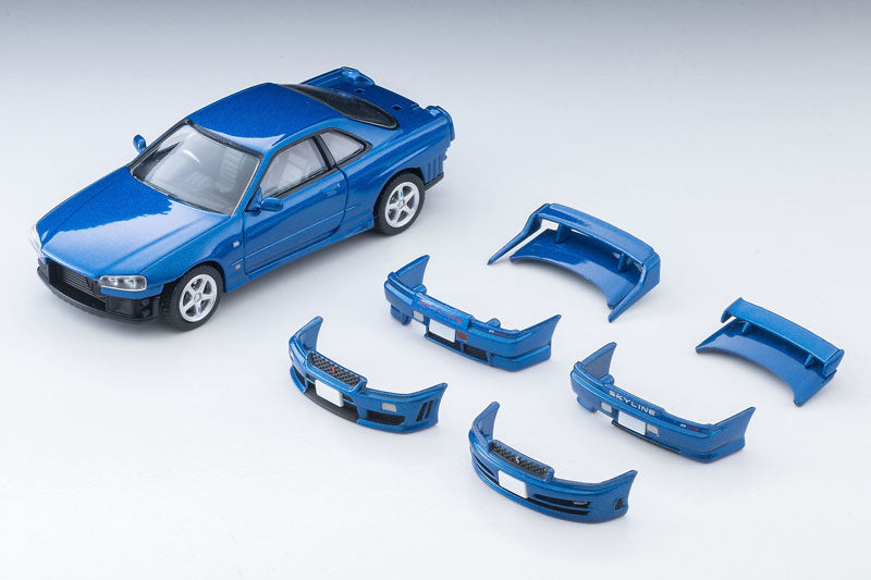 TOMICA Limited Vintage NEO - LV-N353b Nissan Skyline Cupé Deportivo 2 Puertas 25GT TURBO con Accesorios Opcionales (Azul) Modelo 2000 - Tomica Costa Rica Collectors Club