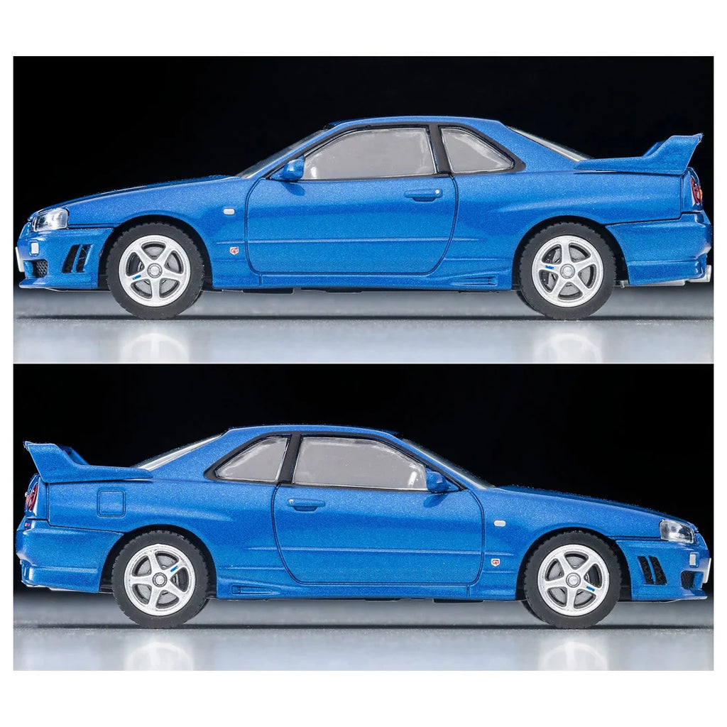 TOMICA Limited Vintage NEO - LV-N353b Nissan Skyline Cupé Deportivo 2 Puertas 25GT TURBO con Accesorios Opcionales (Azul) Modelo 2000 - Tomica Costa Rica Collectors Club