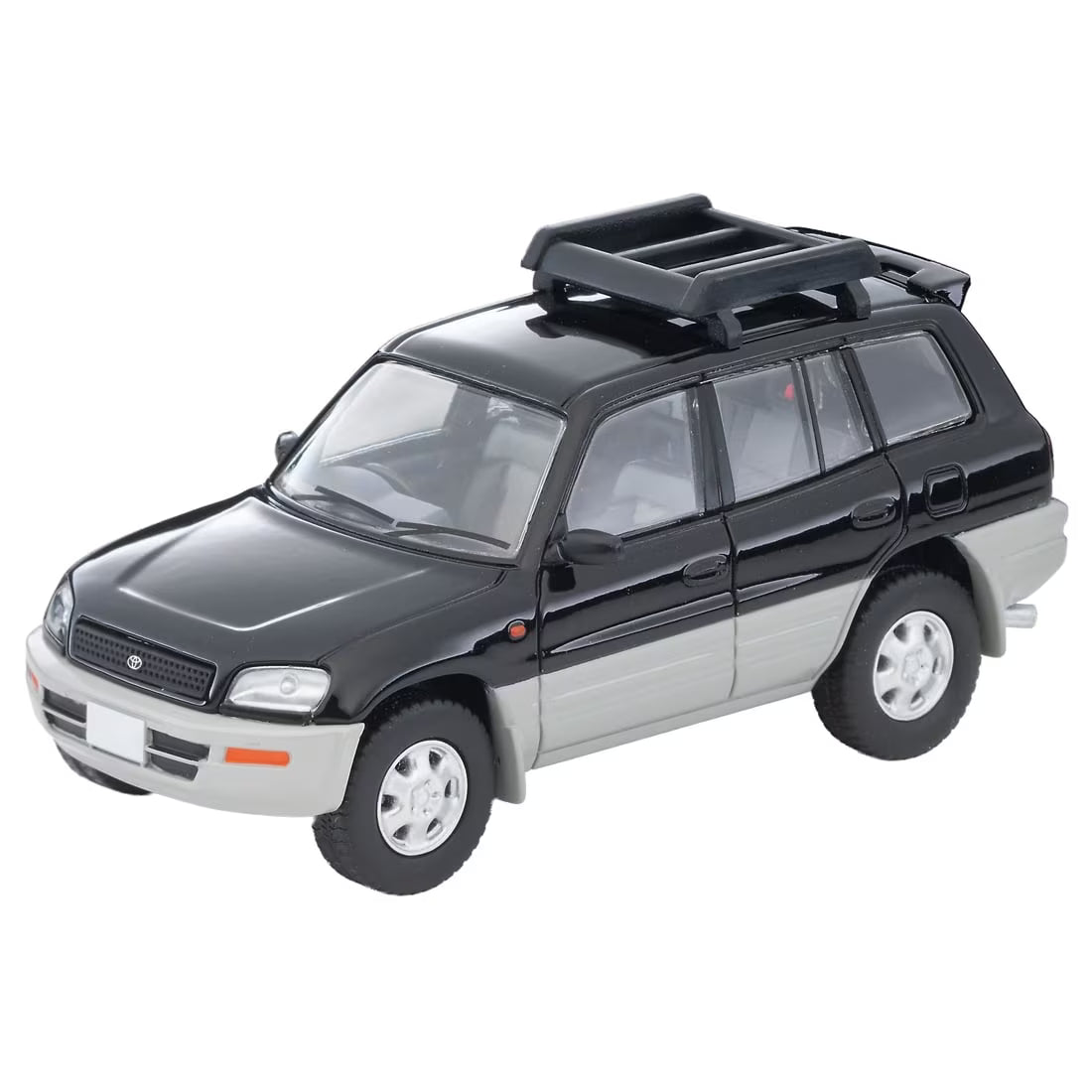 TOMICA Limited Vintage Neo - LV-N354e Toyota RAV4J V Modelo 1996 Paquete de 2 Tonos Extra (Negro/Plateado)