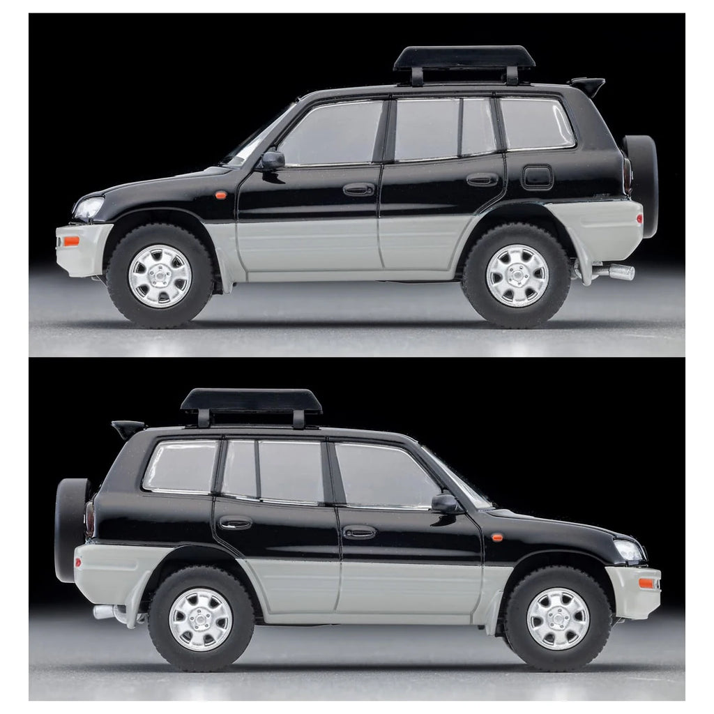 TOMICA Limited Vintage Neo - LV-N354e Toyota RAV4J V Modelo 1996 Paquete de 2 Tonos Extra (Negro/Plateado)