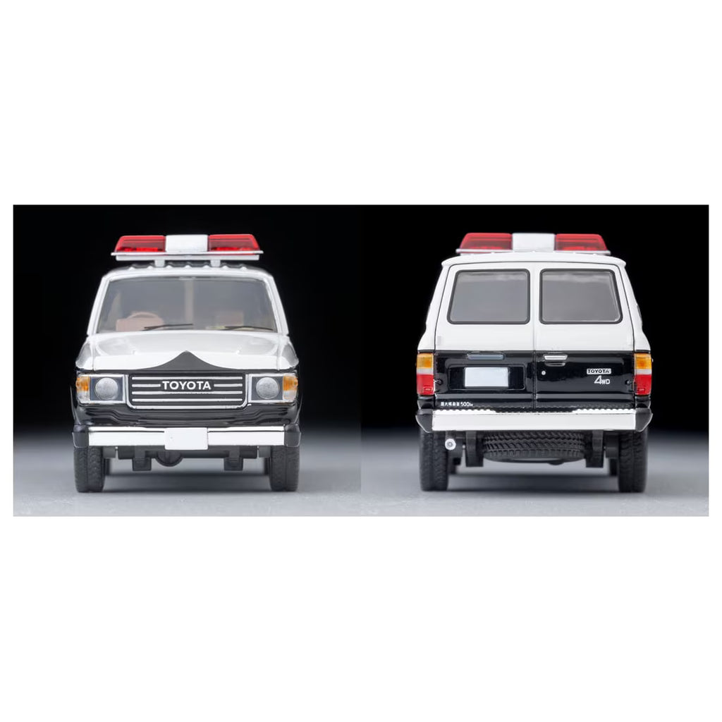 TOMICA Limited Vintage - LV-N371a Toyota Land Cruiser 60 Patrulla Policial (Policía de la Prefectura de Hokkaido) - Tomica Costa Rica Collectors Club