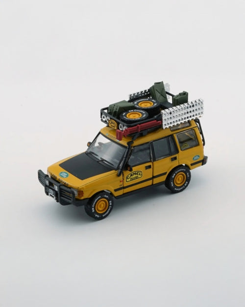 BM Creations - Land Rover 1998 Discovery 1 Camel con Accesorios - Tomica Costa Rica Collectors Club