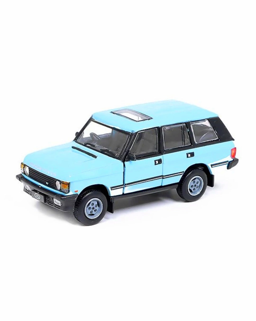 BM Creations - Land Rover Range Rover LSE Clásico Celeste (RHD) - Tomica Costa Rica Collectors Club