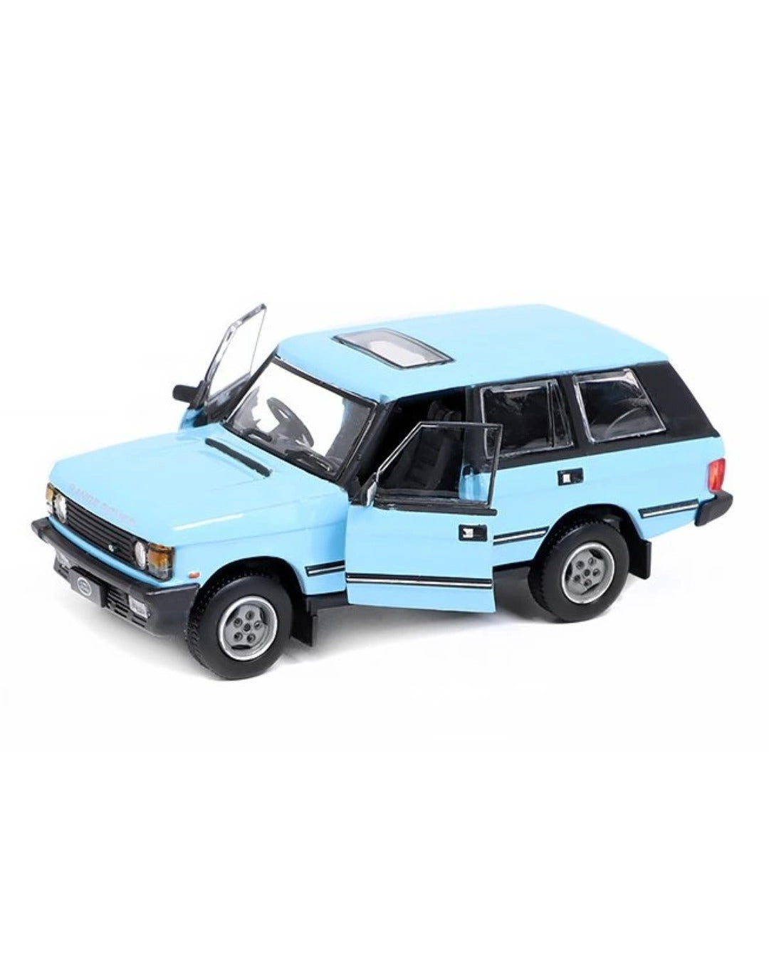 BM Creations - Land Rover Range Rover LSE Clásico Celeste (RHD) - Tomica Costa Rica Collectors Club