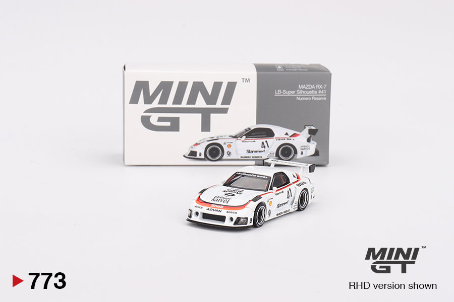 [PRE-VENTA] MINI GT - MAZDA RX-7 LB-Super Silhouette #41 Numero Reserve - Tomica Costa Rica Collectors Club