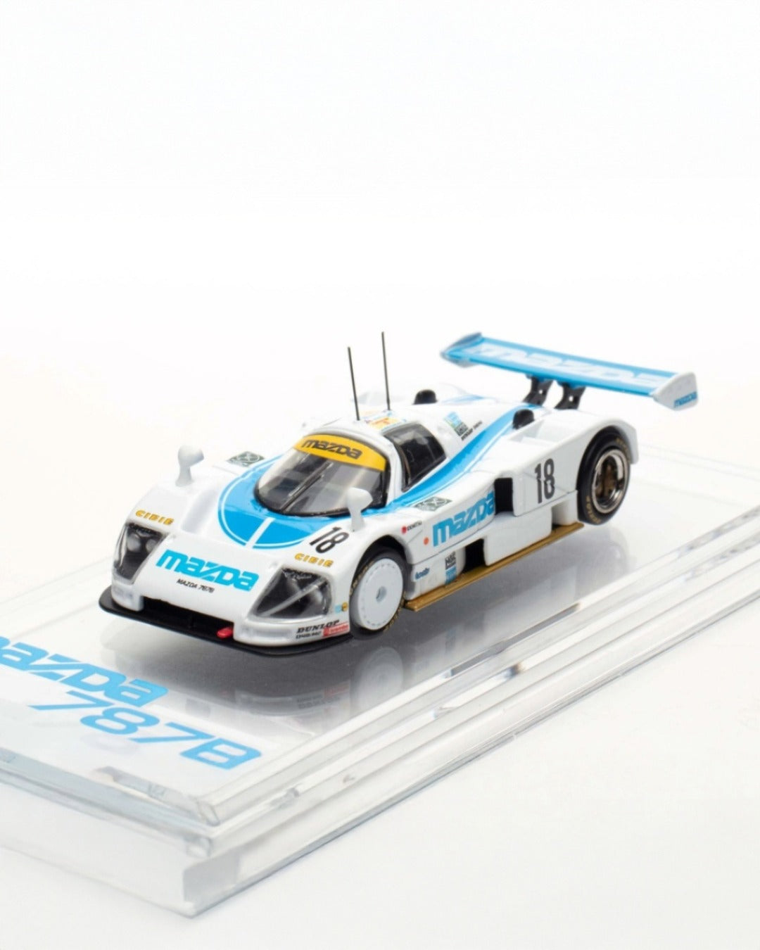 BM Creations x TOKYO STATION - Mazda 787B 24 Hours de Le Mans #18 1991 Blanco [EDICIÓN LIMITADA] - Tomica Costa Rica Collectors Club