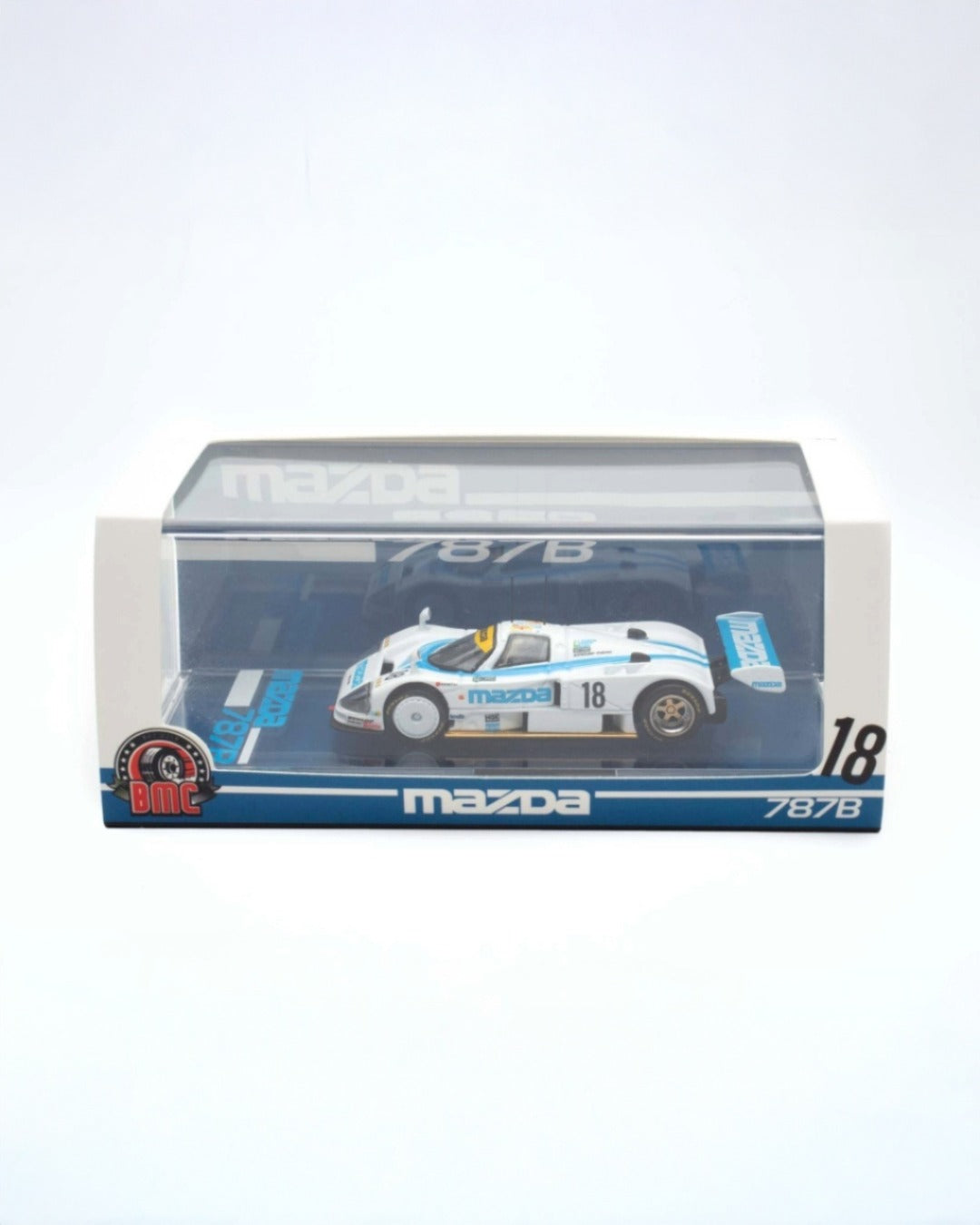 BM Creations x TOKYO STATION - Mazda 787B 24 Hours de Le Mans #18 1991 Blanco [EDICIÓN LIMITADA] - Tomica Costa Rica Collectors Club