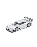 POP RACE - Mercedes Benz CLK-GTR Plateado - Tomica Costa Rica Collectors Club