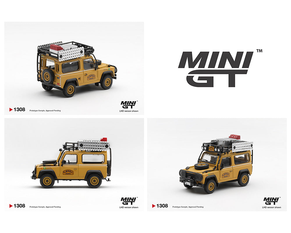 MINI GT - Land Rover Defender 90 1985 Camel Trophy Borneo Equipo de Brazil - Tomica Costa Rica Collectors Club