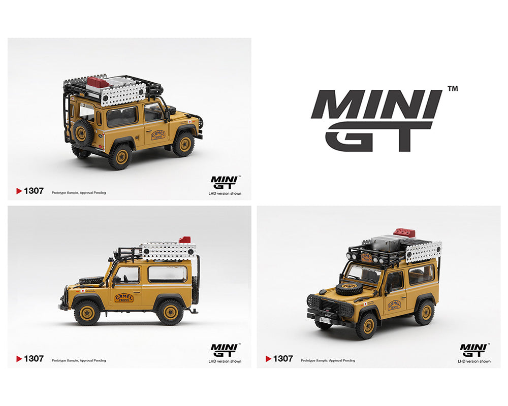 MINI GT - Land Rover Defender 90 1985 Camel Trophy Borneo Equipo de Japón - Tomica Costa Rica Collectors Club