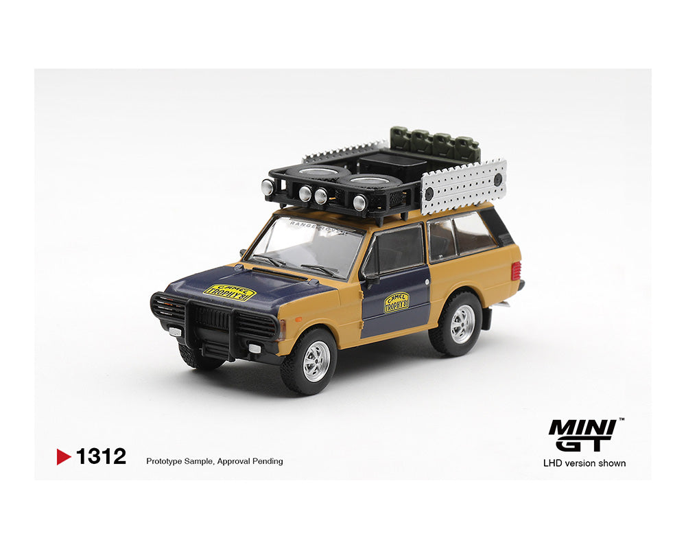 MINI GT - Range Rover 1981 Camel Trophy Sumatra H.Fischer & W.Bays - Tomica Costa Rica Collectors Club