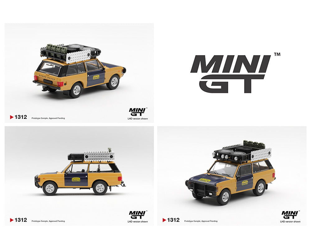 MINI GT - Range Rover 1981 Camel Trophy Sumatra H.Fischer & W.Bays - Tomica Costa Rica Collectors Club