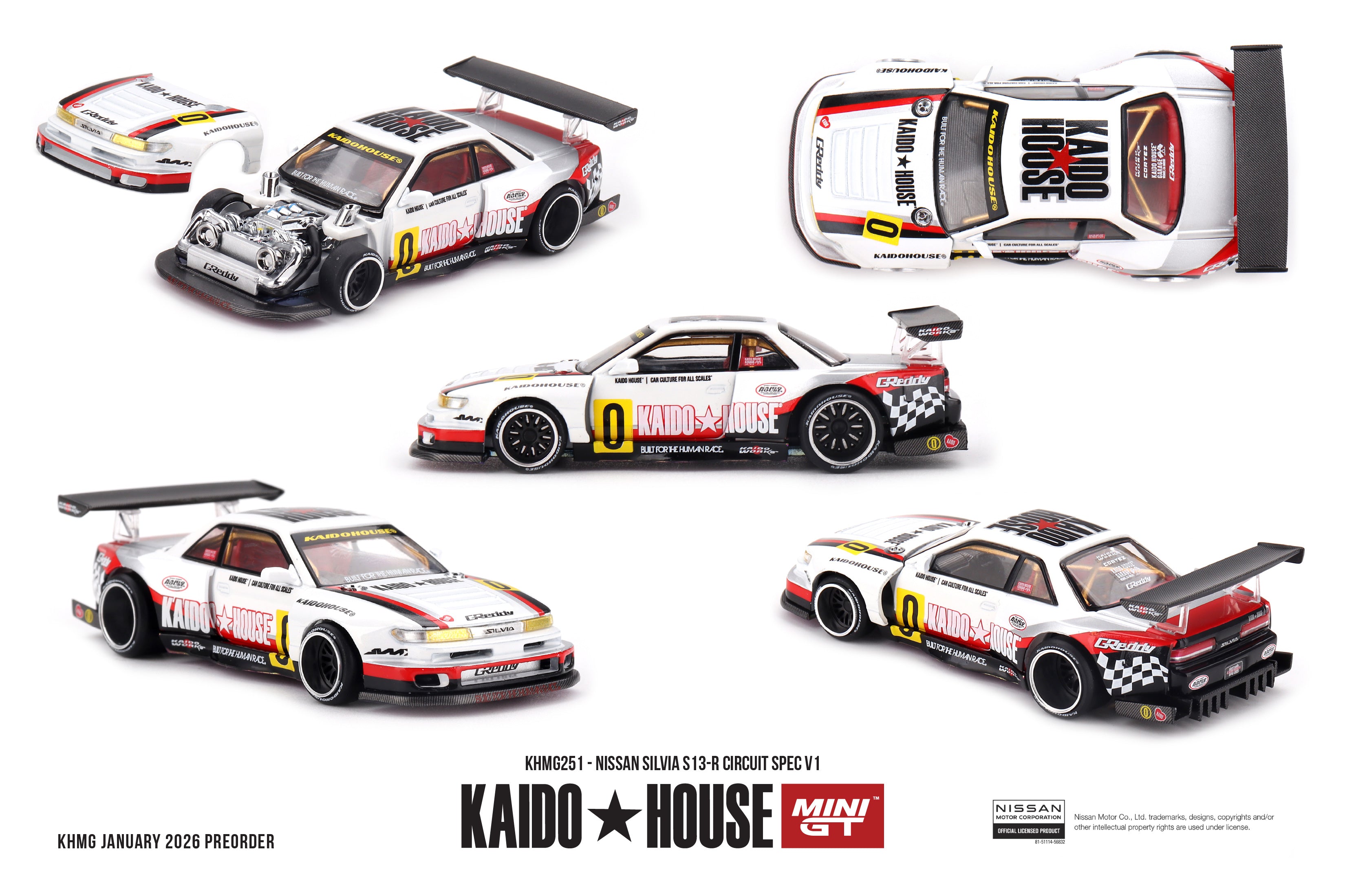 [JULIO 2026] KAIDO ★ HOUSE - Nissan Silvia S13-R Circuit Spec V1