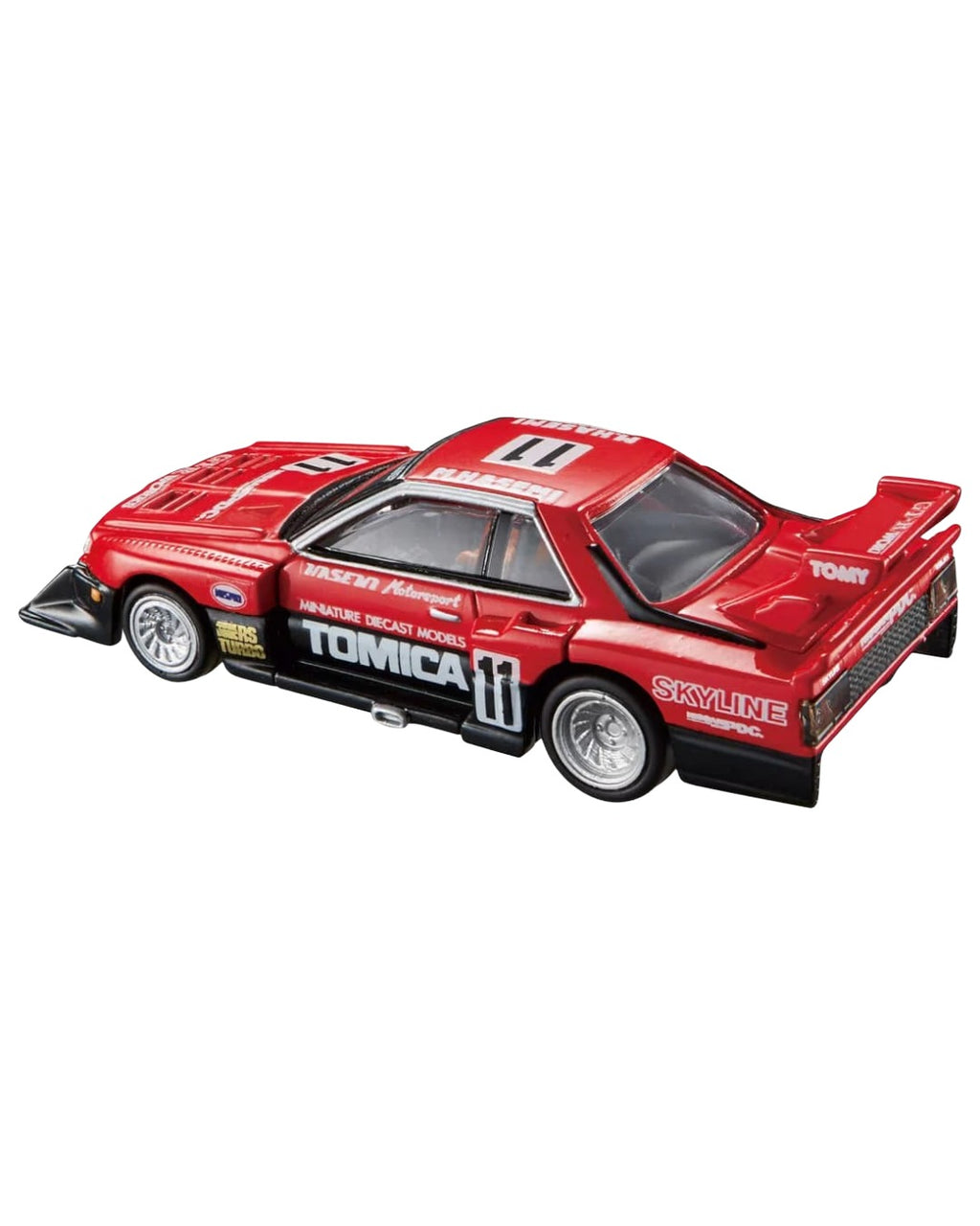 TOMICA Premium - No.01 Skyline Turbo Super Silhouette [Insignia del CLUB TOMICA CR] - Tomica Costa Rica Collectors Club