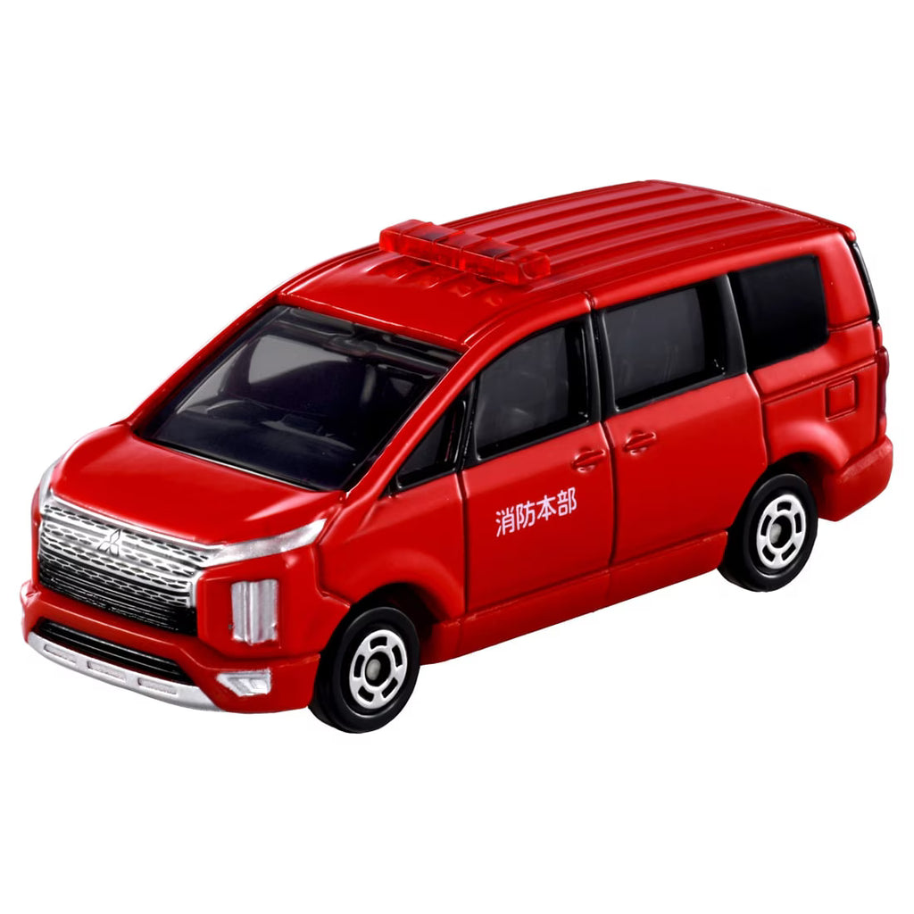 TOMICA - No. 50 Mitsubishi Delica D:5 Vehículo de Comando de Bomberos - Tomica Costa Rica Collectors Club