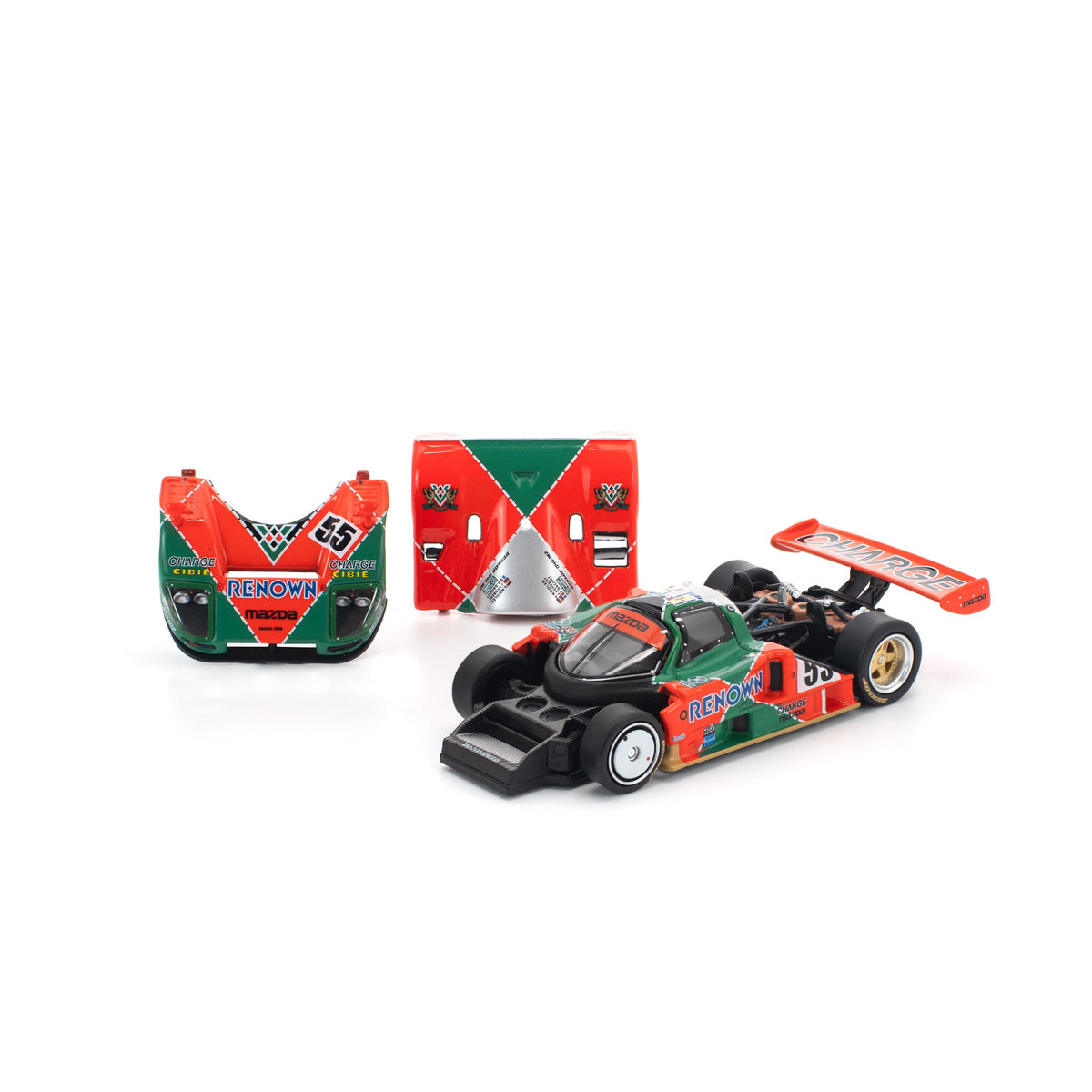 POP RACE - Mazda 787B Ganador 24 Horas de Le Mans 1991 - Tomica Costa Rica Collectors Club