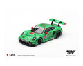MINI GT - Porsche 911 GT3 R (992) #77 AO Racing Rexy 2025 IMSA Sebring 12 Horas Ganador de Clase Frontal - Tomica Costa Rica Collectors Club