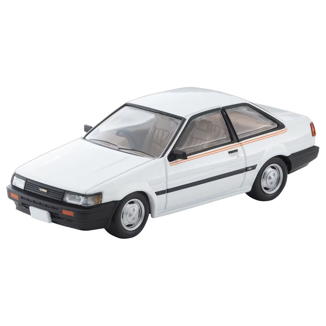 TOMICA Limited Vintage NEO - TLV-N284e Toyota Corolla Levin 1983 (2 puertas, color lima/blanco) - Tomica Costa Rica Collectors Club