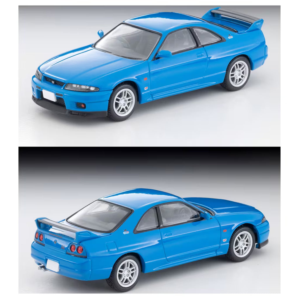 TOMICA Limited Vintage Neo - LV-N308e Nissan Skyline GT-R V-spec LM Limited (Azul Campeón) 1996