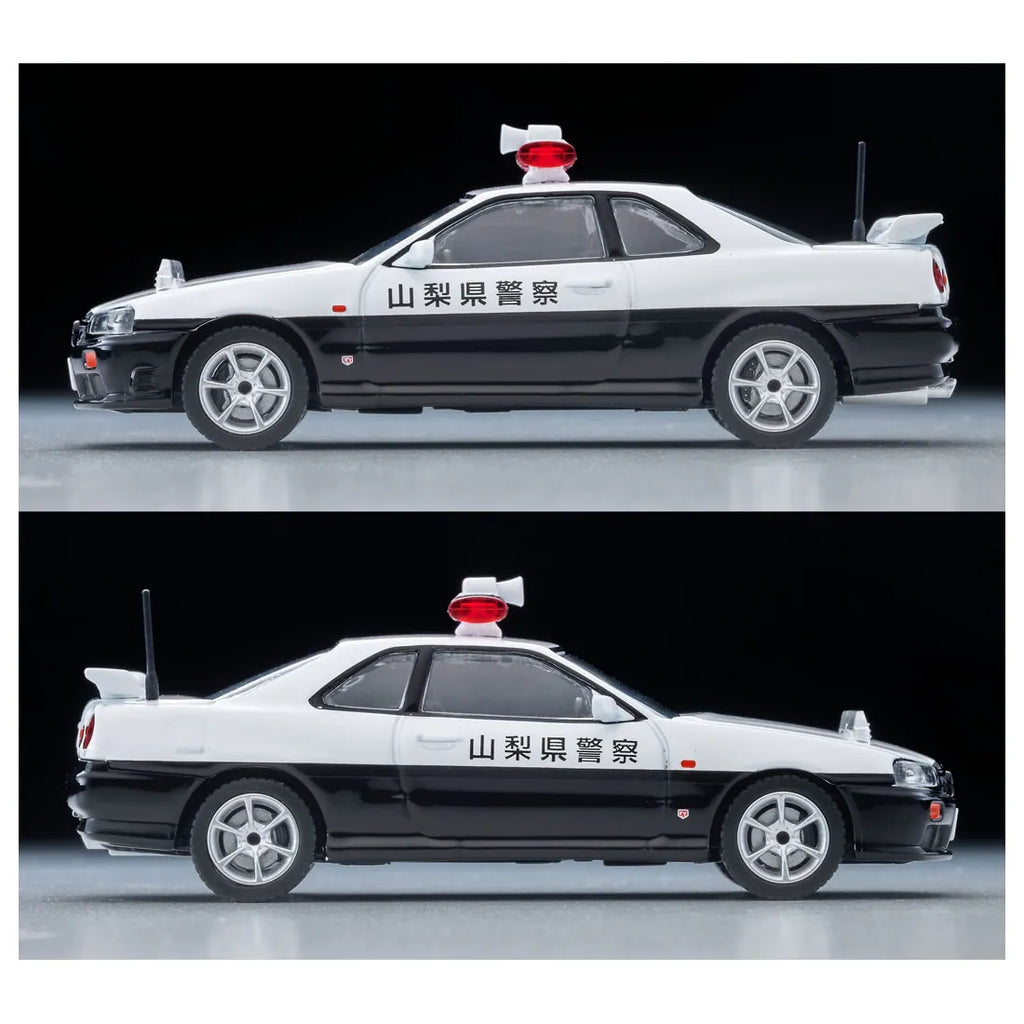 TOMICA Limited Vintage Neo - LV-N366a Nissan Skyline 2 Puertas Sports Coupé 25GT TURBO Patrulla (Policía de la Perfectura de Yamanashi) - Tomica Costa Rica Collectors Club