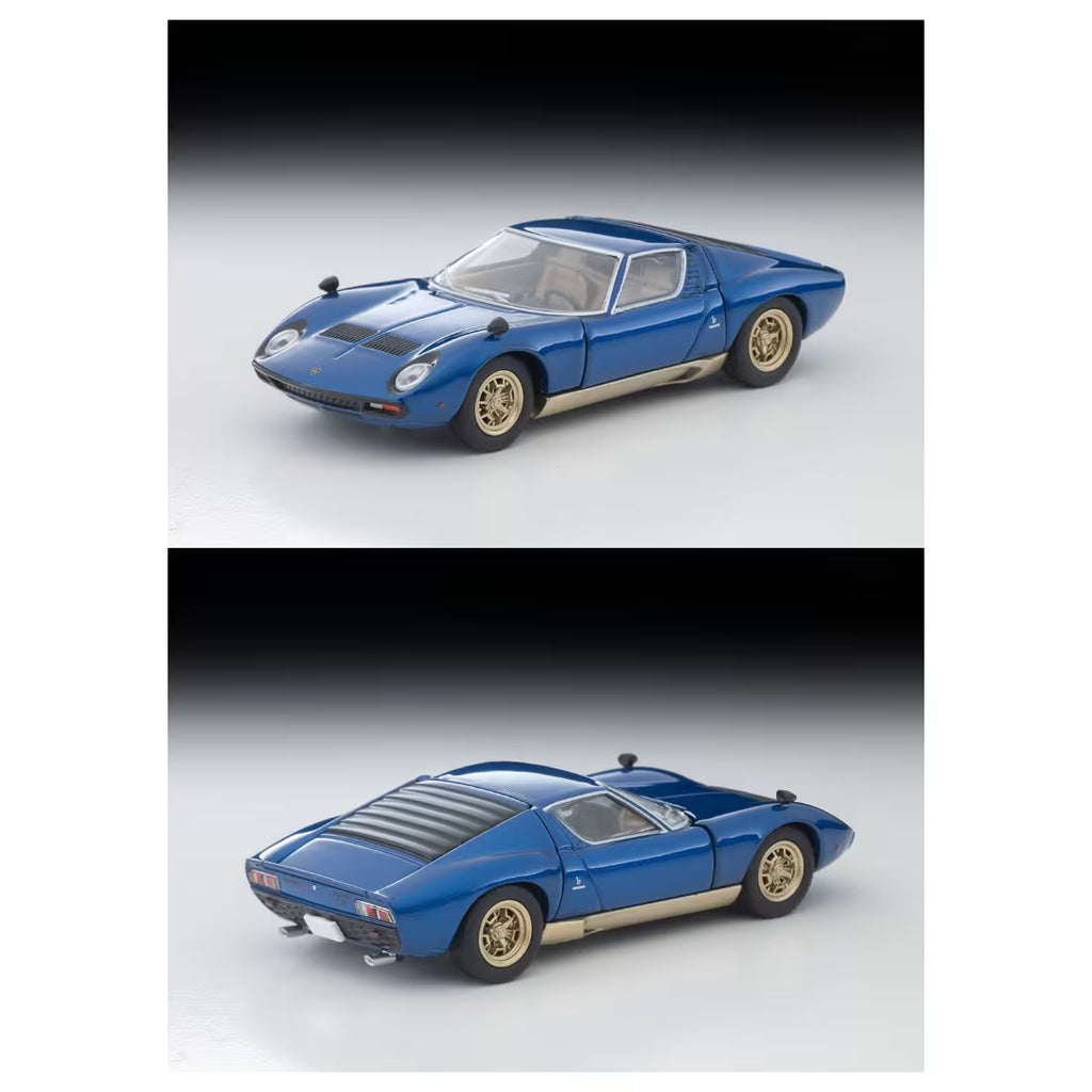 TOMICA Limited Vintage LV - Lamborghini Miura SV (Azul Metálico) - Tomica Costa Rica Collectors Club