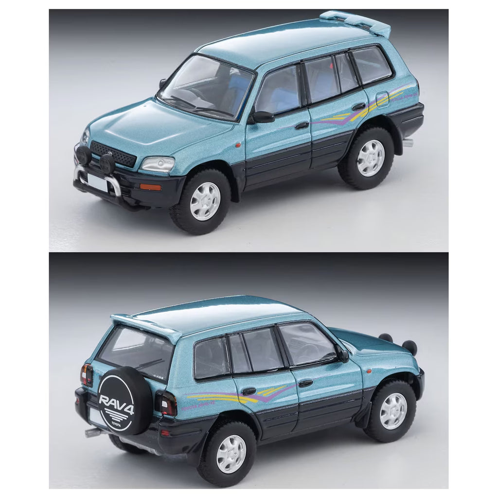 TOMICA Limited Vintage Neo - LV-N354b Toyota RAV4L V (Turquesa) Modelo 1995