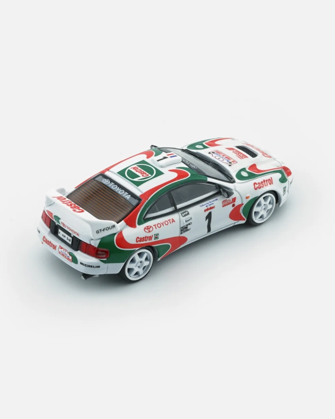 BM Creations - Toyota Celica ST205 Tour de Corse - Rally de France 1995 LHD #1 (Castrol) - Tomica Costa Rica Collectors Club