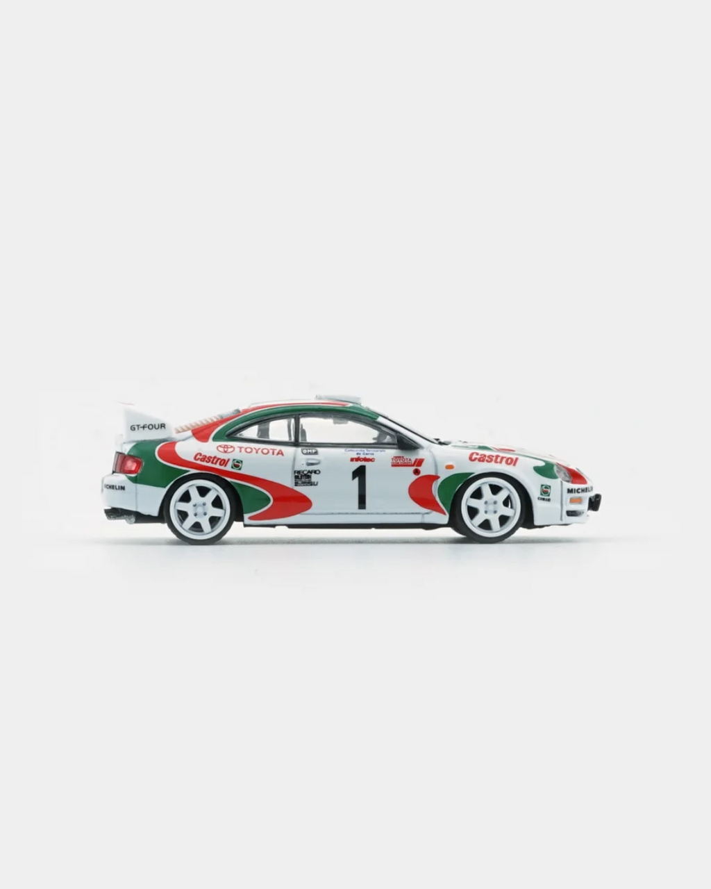 BM Creations - Toyota Celica ST205 Tour de Corse - Rally de France 1995 LHD #1 (Castrol) - Tomica Costa Rica Collectors Club