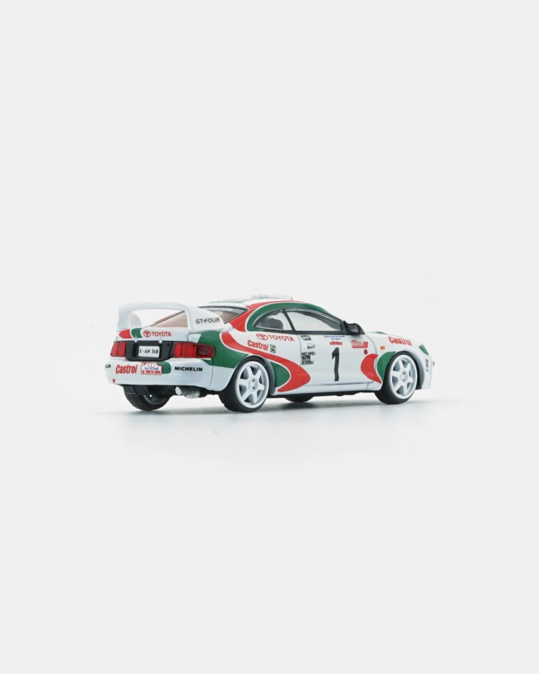 BM Creations - Toyota Celica ST205 Tour de Corse - Rally de France 1995 LHD #1 (Castrol) - Tomica Costa Rica Collectors Club