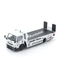 [SEPTIEMBRE] POP RACE - Transportador de Plataforma Pandem FUSO 300 Blanco - Tomica Costa Rica Collectors Club