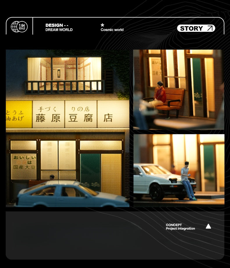 SHOU CANG JIA (收藏家) - Diorama de Tienda de Tofu - Tomica Costa Rica Collectors Club