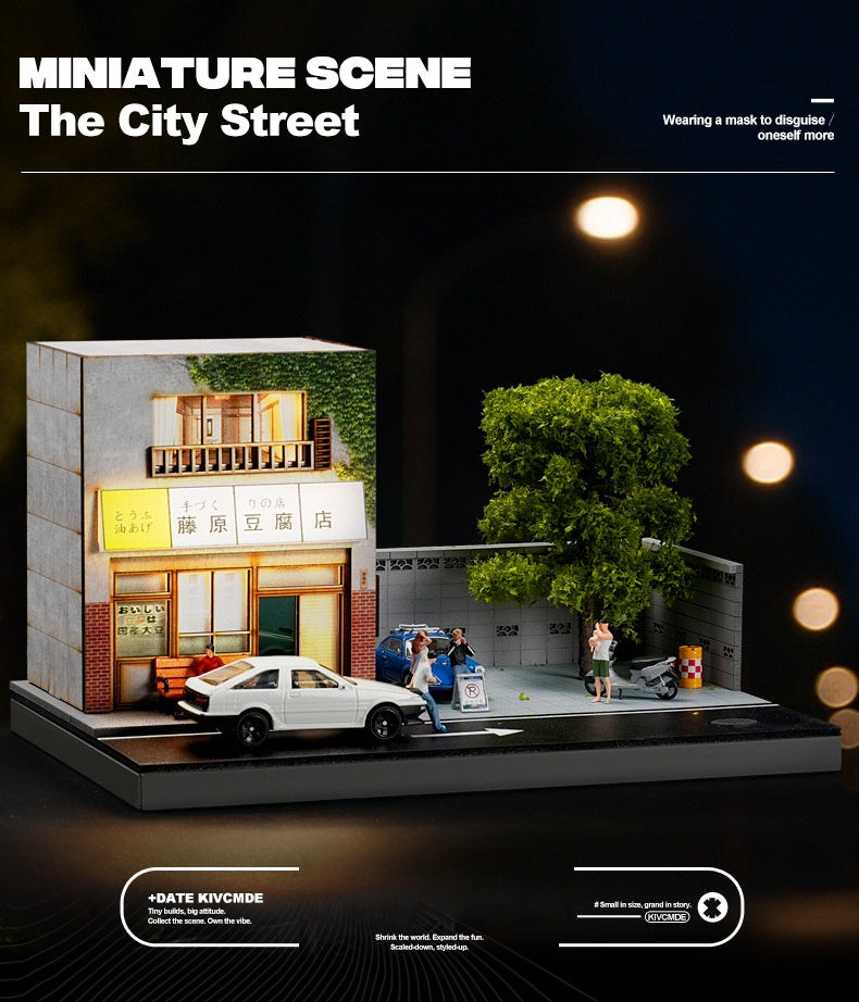 SHOU CANG JIA (收藏家) - Diorama de Tienda de Tofu - Tomica Costa Rica Collectors Club