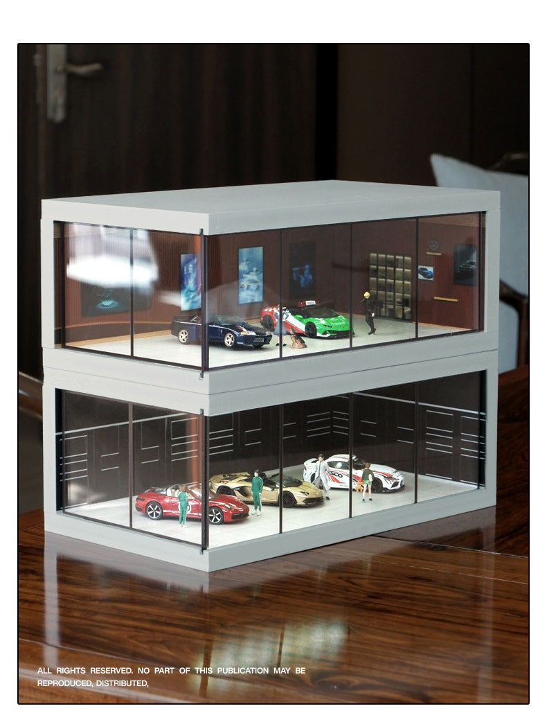 SHOU CANG JIA (收藏家) - Diorama de Exhibición Dealer de Carros - Tomica Costa Rica Collectors Club